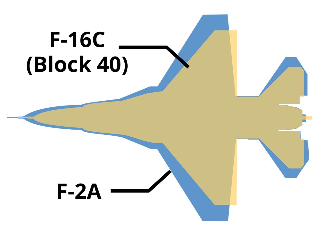 Mitsubishi F-2A © Enrico Bianchi - Click to magnify/shrink Mitsubishi F-2A, Kit Hasegawa, scala 1/48